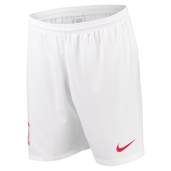 Pantalon Football Pologne Domicile 2018 Blanc